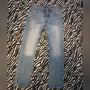 Levi's 501's Button fly jeans.  Size W29xL32